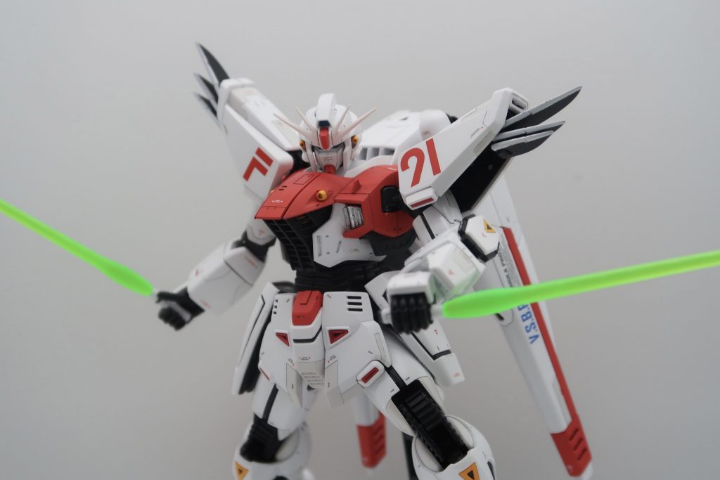 最後にオマケの二刀流！！！コレジャナイ感。ちなみに赤部分の色はメインとそれ以外で2色使っており、どの赤にするかかなりの時間悩み、拘り抜いたのですが、、、、いやーマジでわからんですねorz最後までご覧頂き有難う御座います。ちょっとでもお気に召されましたら、Twitterやgunstaにいいね、フォロー頂けると大変嬉しいですー！