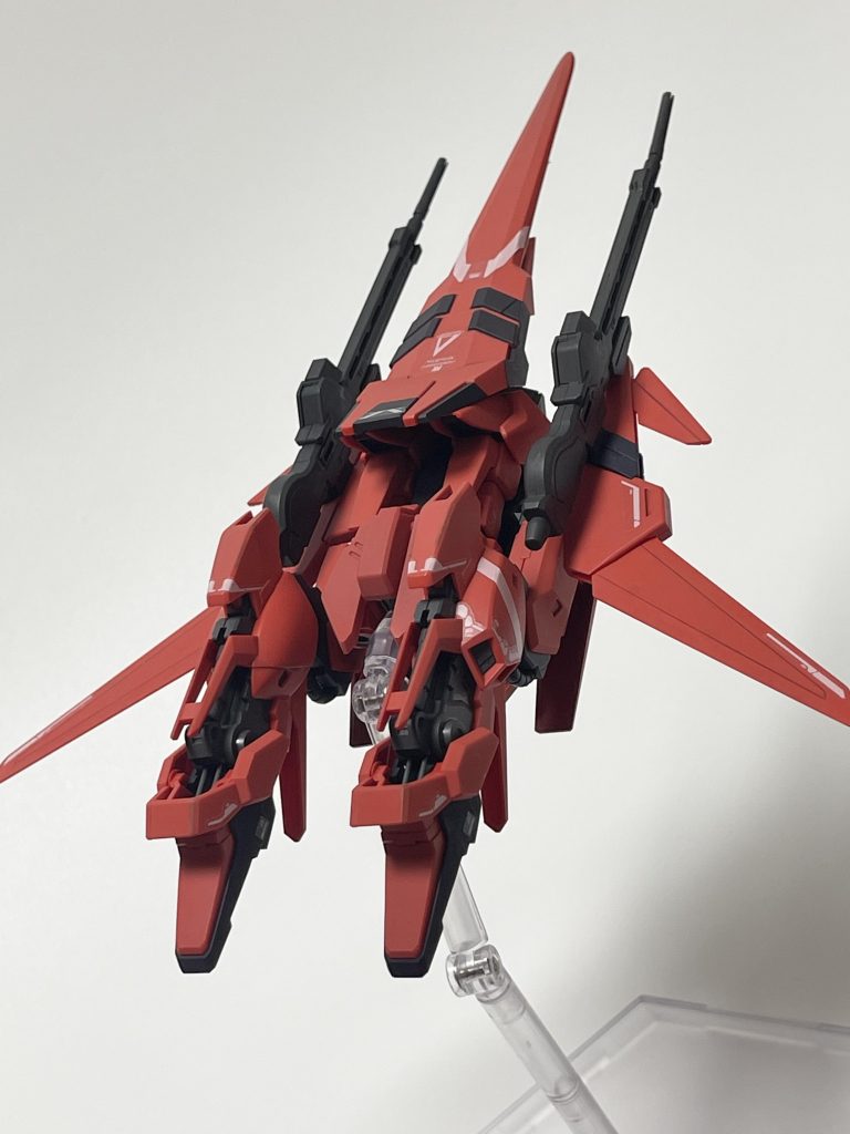 お気に入りの一枚。いやあ裏側（？）もカッコいい…ウィングバインダー部のKARABA AIRFORCE!!!!って主張しまくってるマーキングは個人的に微妙だったので白ラインだけ残してカットしました。