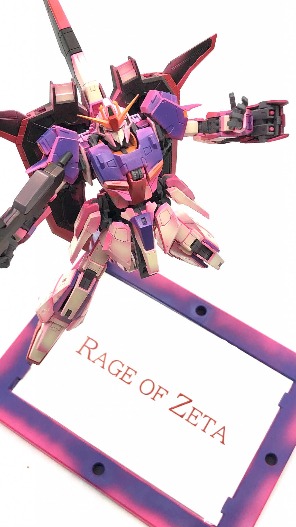 RAGE OF ZETA – （RG1/144 ゼータガンダム）｜daimonjiさんのガンプラ 