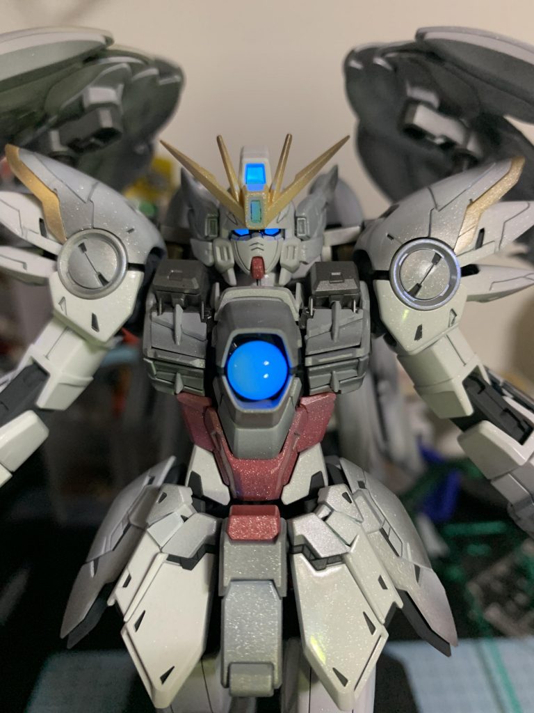 更に蛍光クリアでビコーンと光るように…早くやれば良かったな