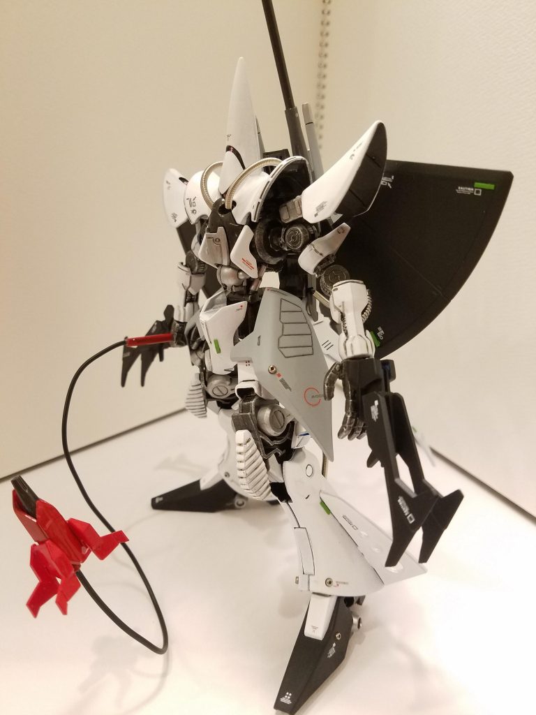 足長になってます。メタルスプリング仕込んでます。緑色のチップをつけてます