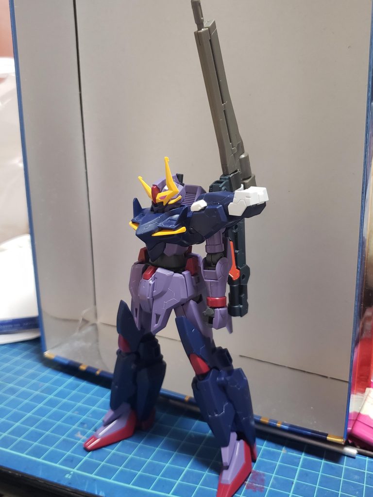 ランチャー強化して様子見。長っ！と思いつつ、そのまま採用。今おもえば、調整しても良かったかも？