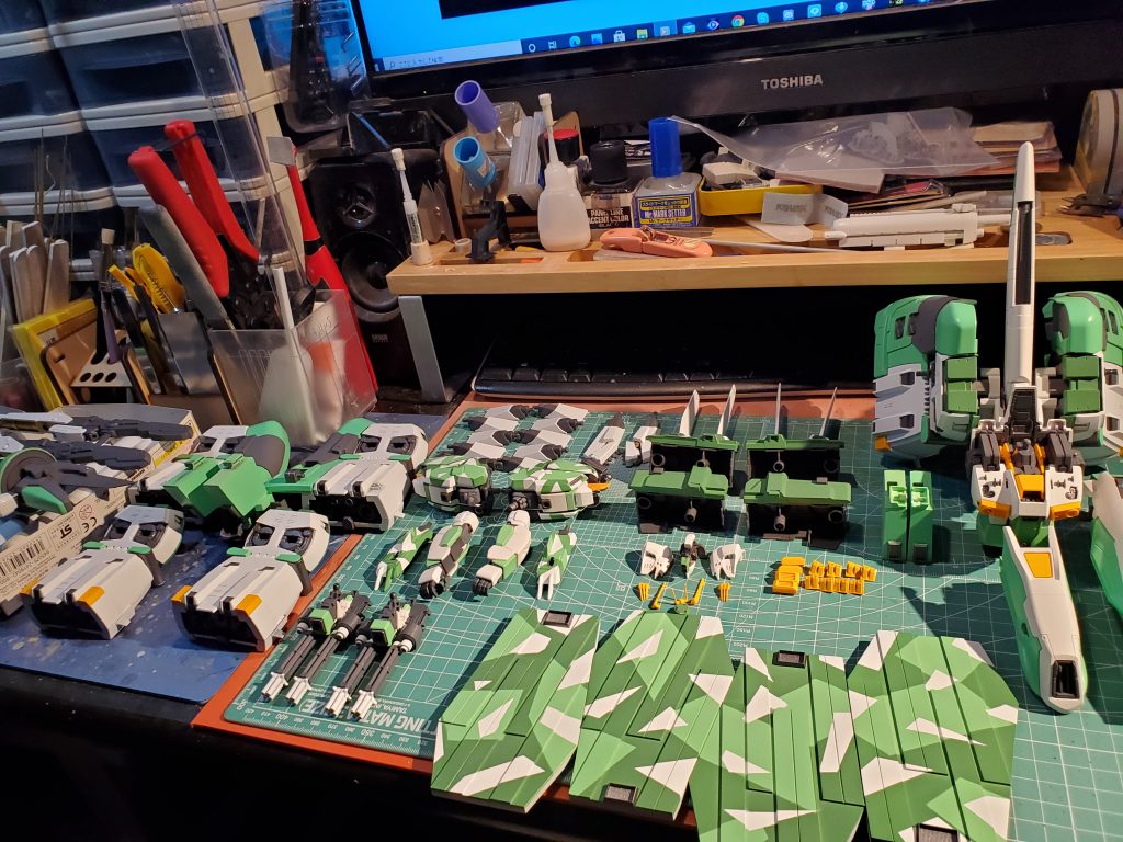 塗装が大変でしたw