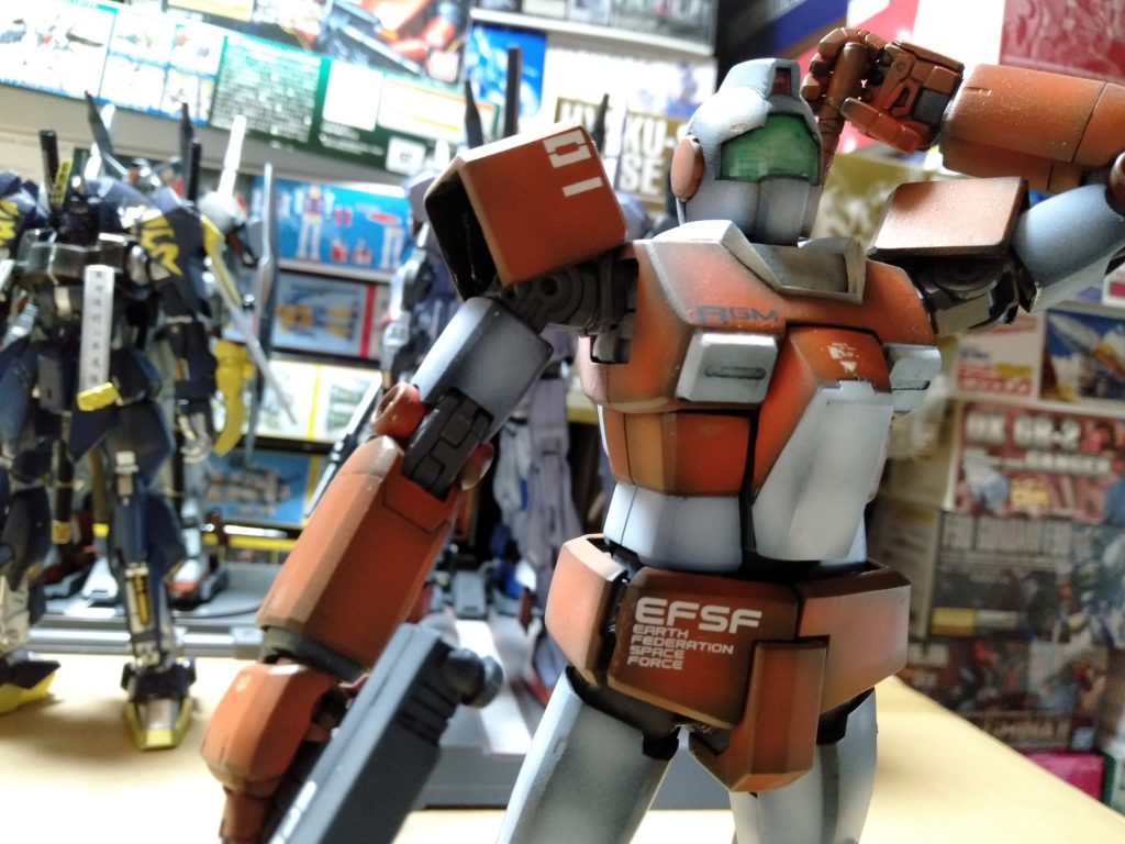 MGジムライト・アーマー   ジムVer2.0改造 –2枚目/制作者:猫親父