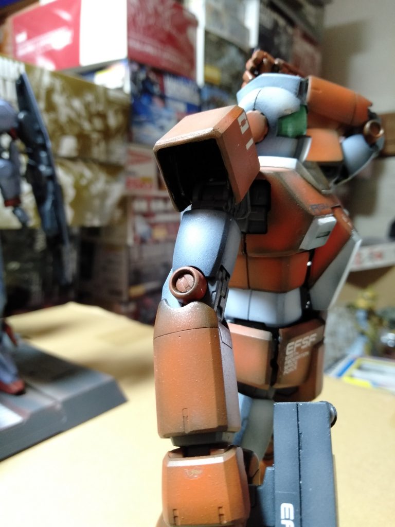 MGジムライト・アーマー   ジムVer2.0改造 –3枚目/制作者:猫親父