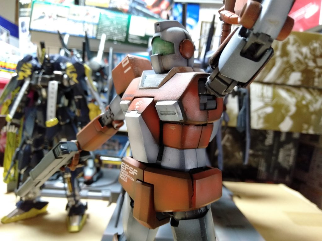 MGジムライト・アーマー   ジムVer2.0改造 –4枚目/制作者:猫親父