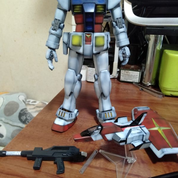 MGプロトタイプガンダム（G－０２カラー）　準備稿Face Version