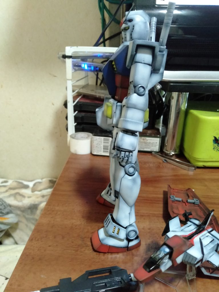 MGプロトタイプガンダム（G－０２カラー）　準備稿Face Version–5枚目/制作者：猫親父