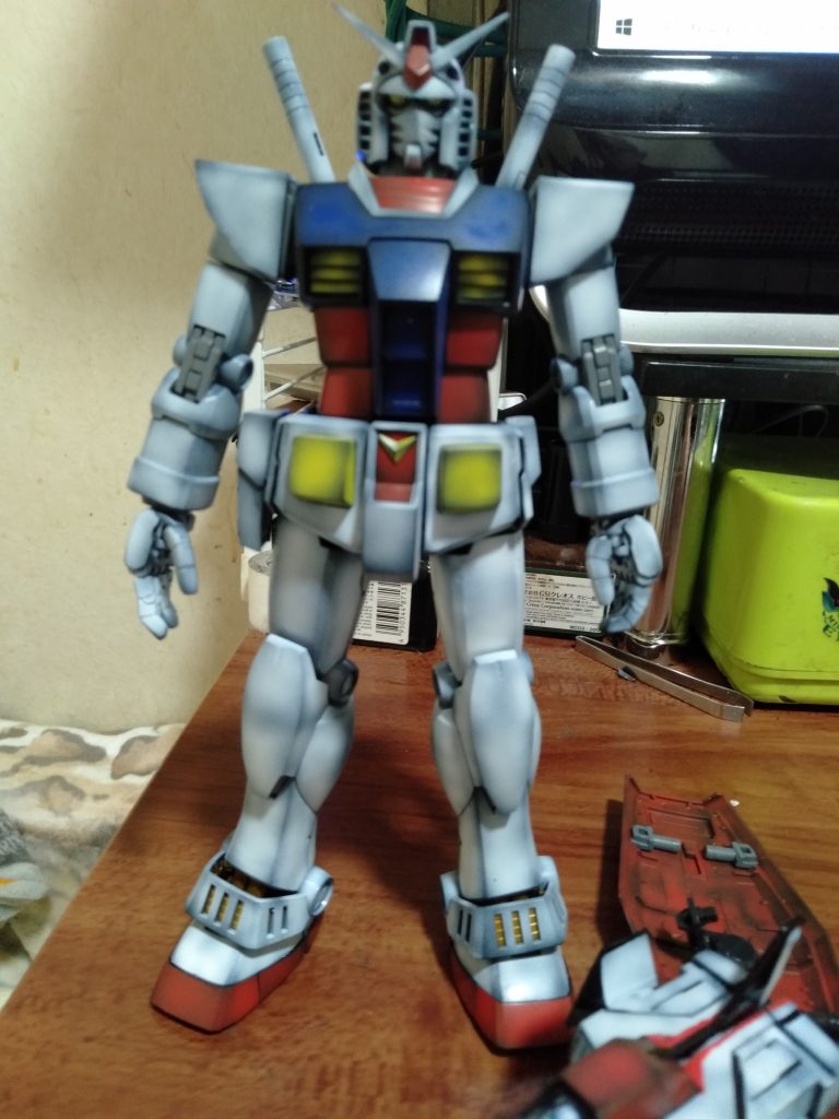 MGプロトタイプガンダム（G－０２カラー）　準備稿Face Version–6枚目/制作者：猫親父