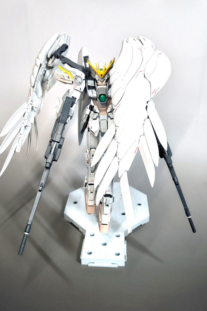 1/100 MG ウィングガンダムゼロカスタムver.ka(スノーホワイト)–2枚目/制作者：@Mirialdo723