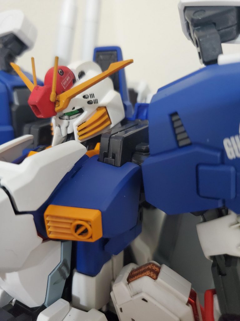 このsガンダムは作り応えがありました。
