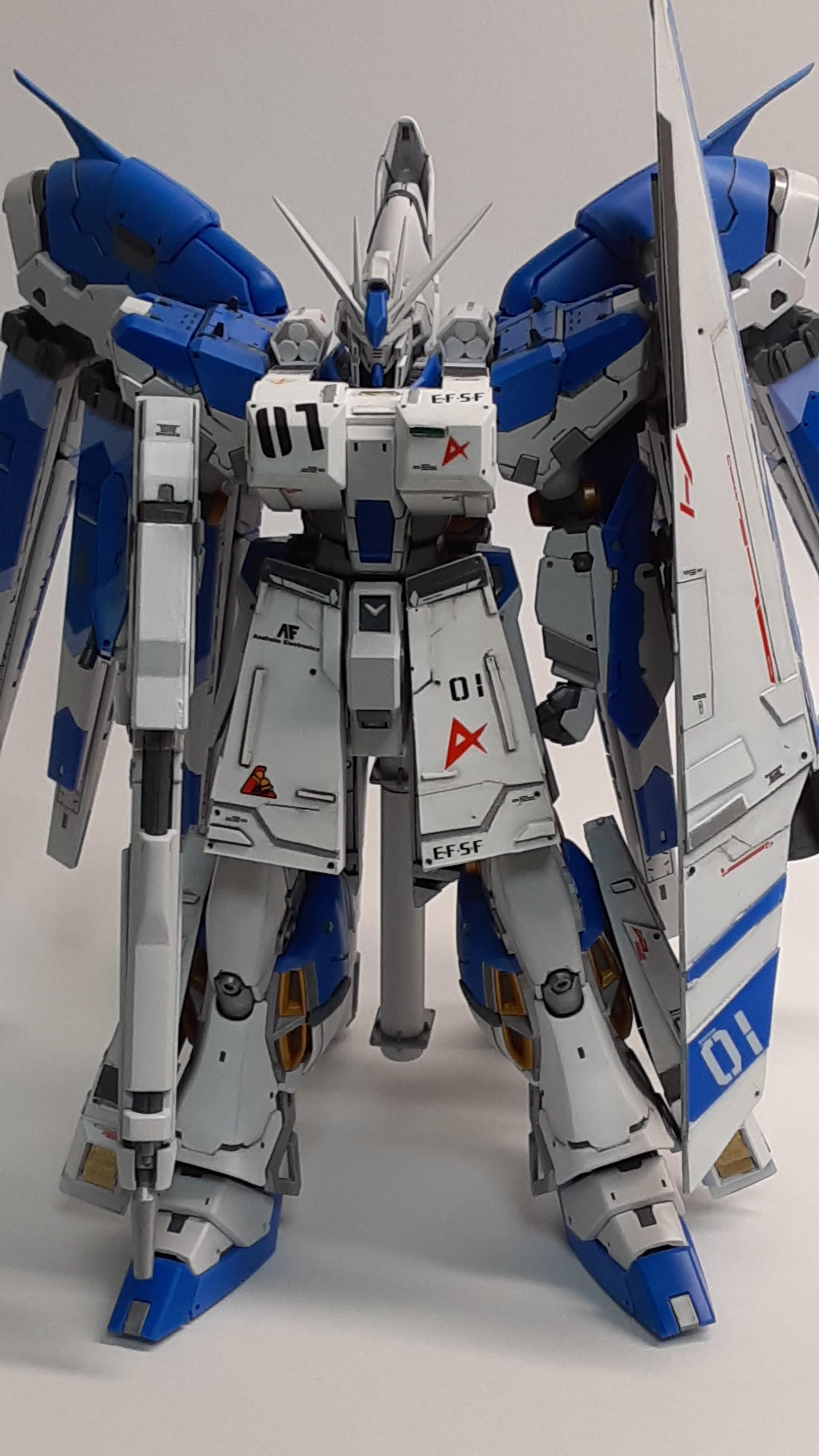 hi-νガンダムHWS｜Ko-kiさんのガンプラ作品｜GUNSTA（ガンスタ）