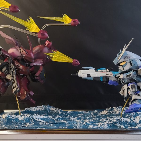 Hi-νガンダムvsナイチンゲール