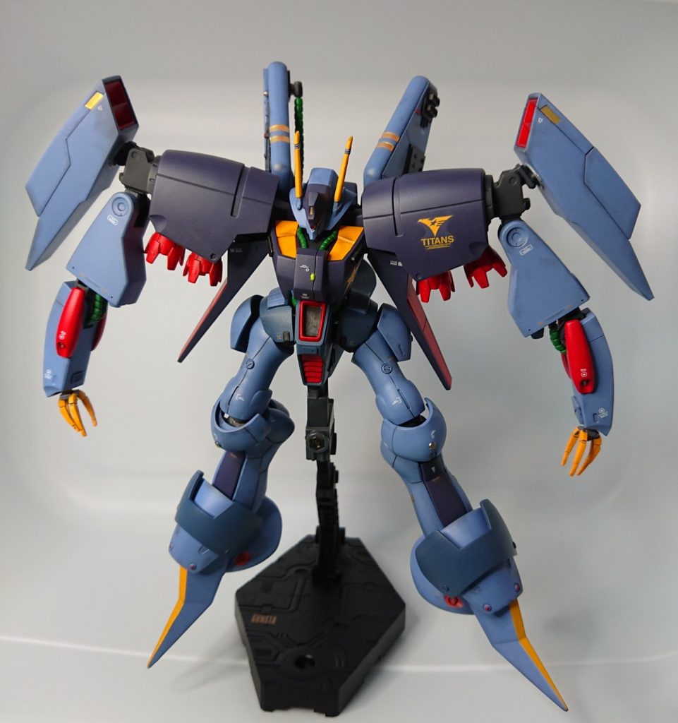 バーニアを1/100MSバーニア、フラップタイプに変更。Mr.カラー NO.370 エイザーブルーMr.カラー NO.66 デイトナグリーンMr.カラー NO.172 蛍光イエローMr.カラークリアGX NO.121 GXクリアルージュMr.メタルカラー NO.214 ダークアイアンMr.カラー 特色セット C377 航空自衛隊機 アルミナイズドオールドタイマーカラーエヴァンゲリオンカラーシリーズ エヴァ レッドエヴァンゲリオンカラーシリーズ エヴァ ダークブルーエヴァンゲリオンカラーシリーズ エヴァ イエローガイアカラー NO.122 スターブライトゴールドNAZCA NC-002 フロストマットブラックNAZCA メカサフ HEAVYNAZCA メカサフ SUPER HEAVYHJモデラーズカラー 06 HJVダークブルーMr.カラーGX NO.114 スーパースムースクリアー初投稿バタバタになりました。次回からは作成過程や撮影手順等、皆さんの投稿なども参考にして考えながら挑戦したいと思います。