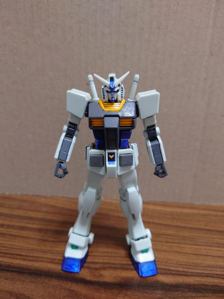 スナイパーをイメージして作成したので、あまり目立たない配色を目指しました。