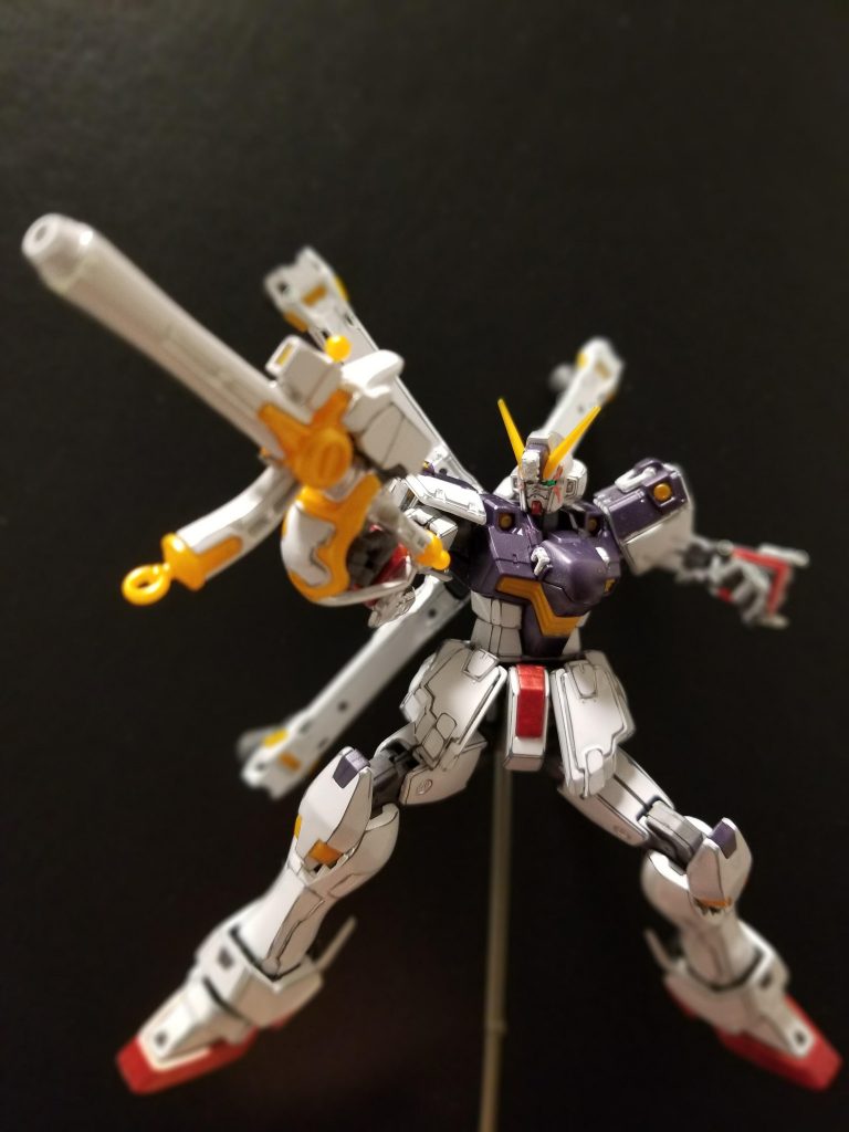 クロスボーンガンダムX1[チタニウムフィニッシュ]–5枚目/制作者：蚊鳥