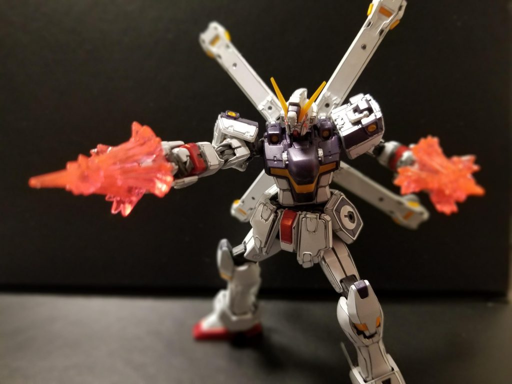 クロスボーンガンダムX1[チタニウムフィニッシュ]–7枚目/制作者：蚊鳥