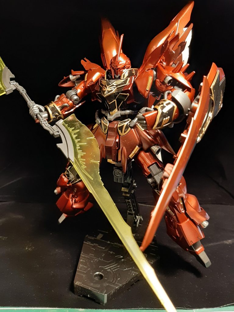 シナンジュ(メタリック塗装)–3枚目/制作者：孤独のプラモ