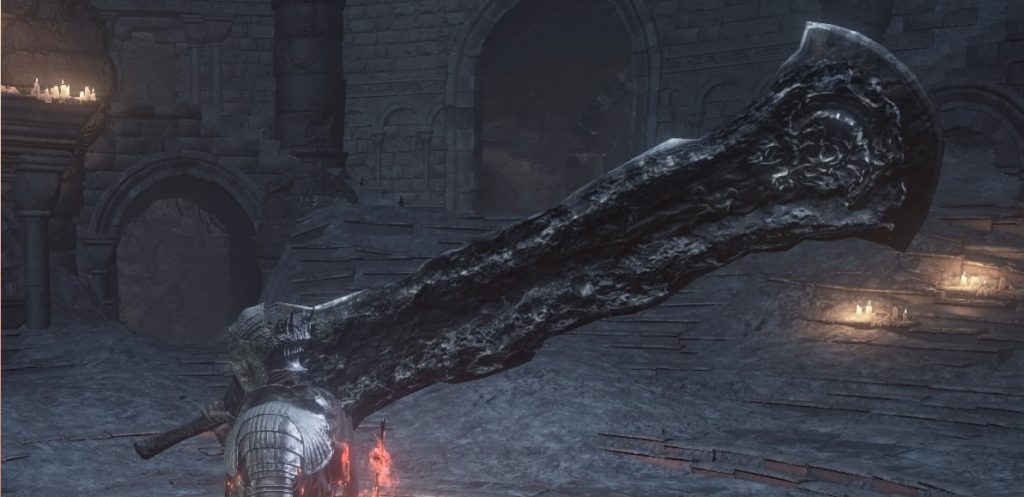 これがベースにした元の武器です。どうでしょう？見えるだろうか？