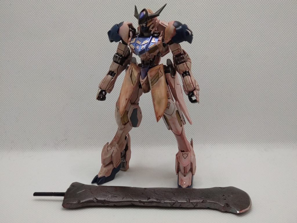 初めての汚し、ウェザリング仕上げで制作しました。これで正解かは分かりませんが個人的には満足できるものになりました!