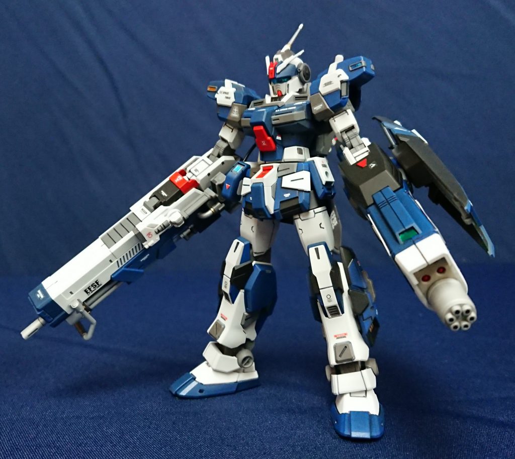 シェキナーと一緒にフレームランチャーも装備。ただこれがやりたかったw似合うかどうかは置いといて、個人的に重火器2丁持ちはロマン…。ガンダムのバズーカ2丁持ちとかも大好きです！