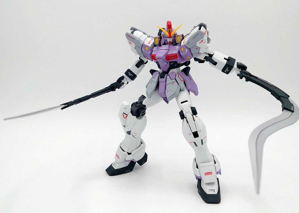 大型ヒートショーテルが大きすぎて、ポージングが難しすぎる