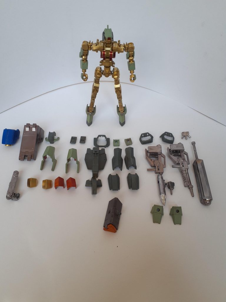 グレイズフレームと装備と装甲