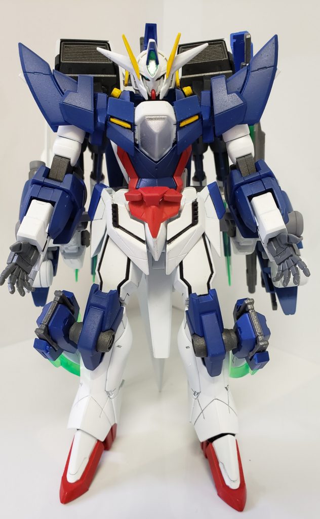 当初は「OOカラーのリボーンズガンダム」として組み上げるも願望が暴走して現在の姿に