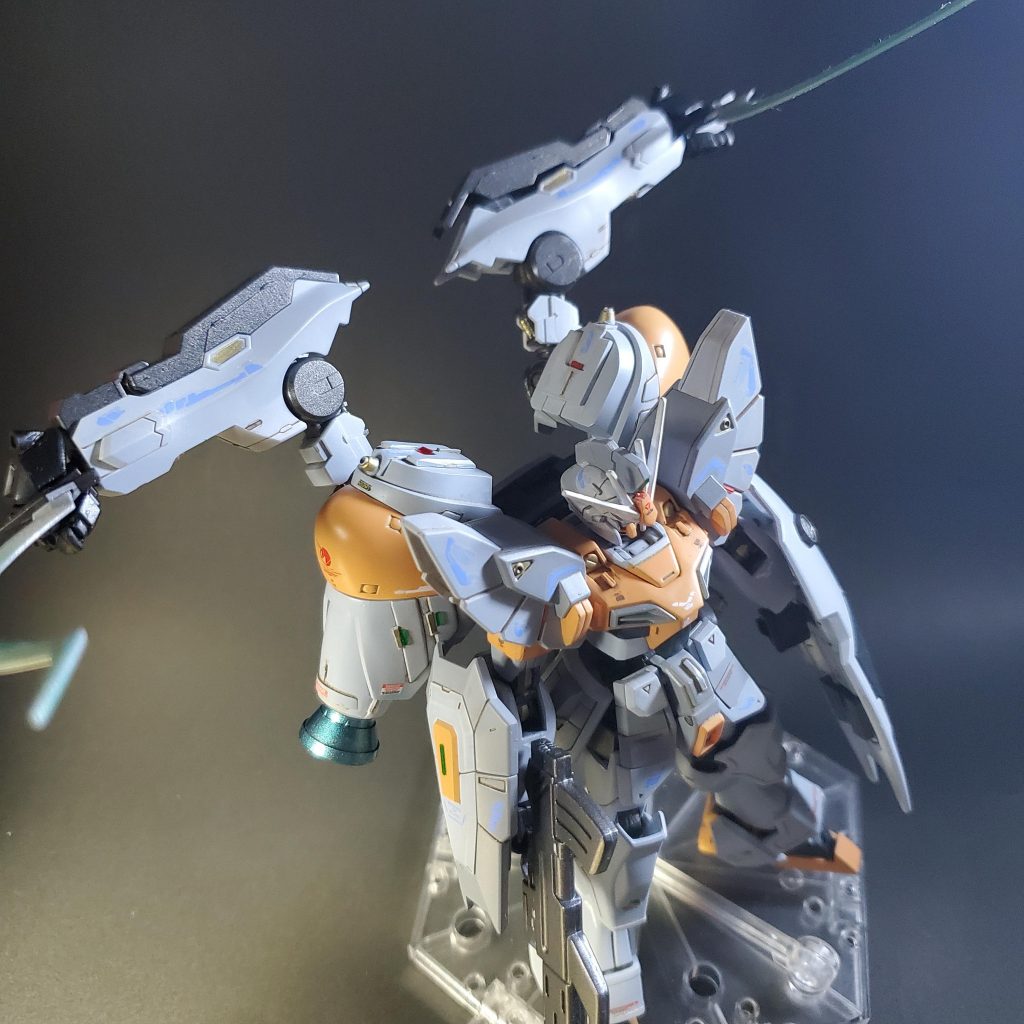 サイサリスのバーニアバルバトスの腕をサブアームとして4本腕のサンドロックにしました  