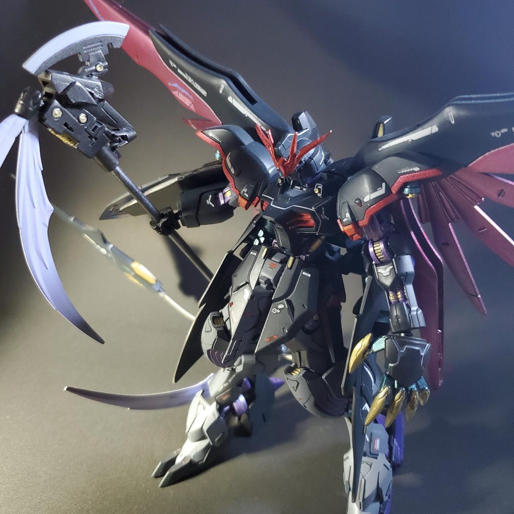 バルバトスルプスの脚部はデスサイズに合わせても違和感無かったですご閲覧ありがとうございました