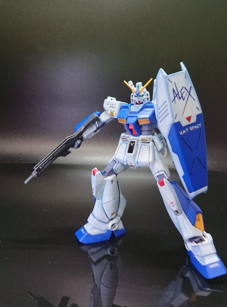 HGUC ガンダムNT-1(ALEX)–4枚目/制作者：beginner_ghina