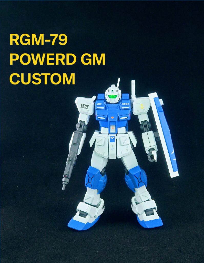 HGUC RGM-79 POWERD GM　ROLLOUT