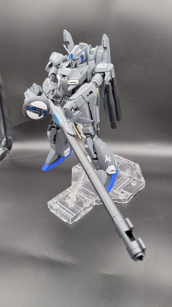 ΖプラスC1型の代名詞スマートガン!センサー部分はクリアパーツやランナーを削って埋め込み、アンテナは真鍮線に置き換えてます。