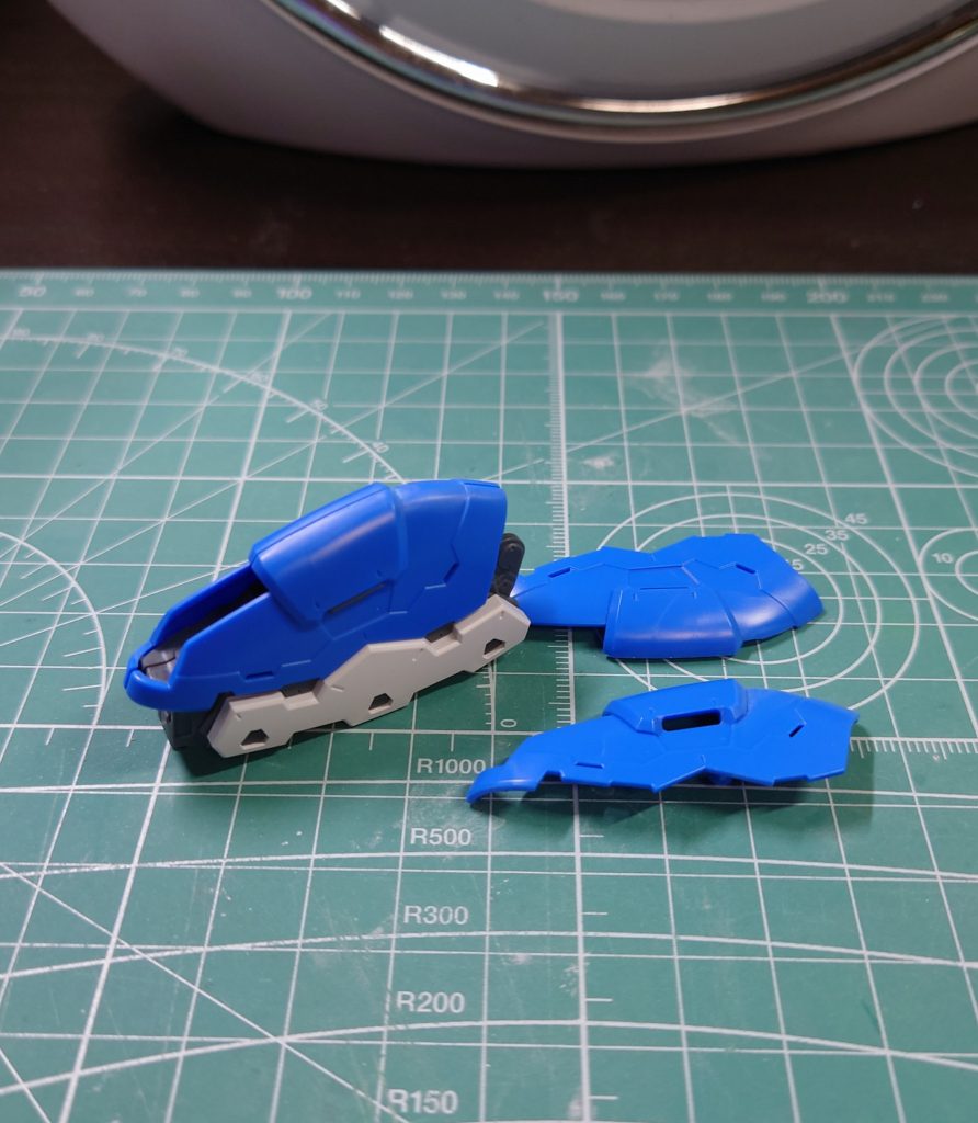 ファンネルコンテナのアンテナを除去、メタルロボット魂寄りに