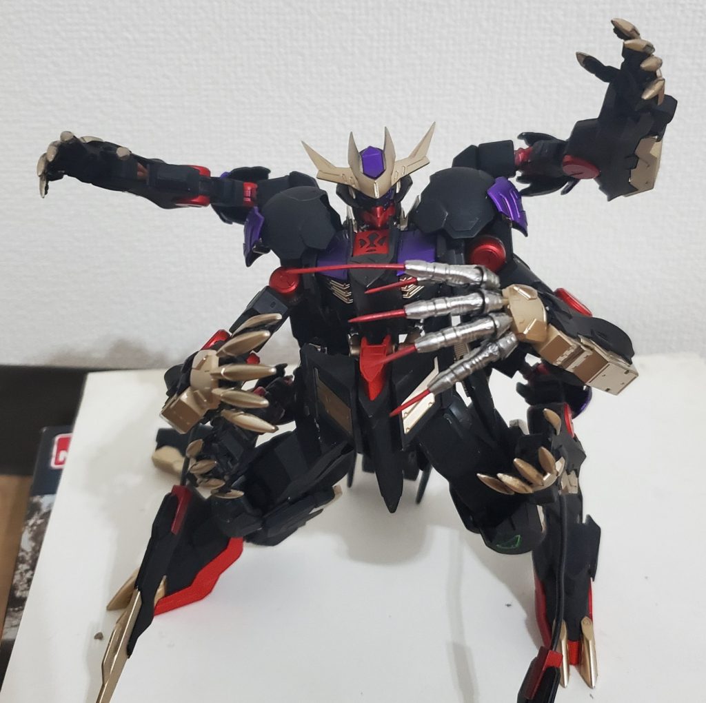 腕が長いので阿修羅仕様に向いていました。