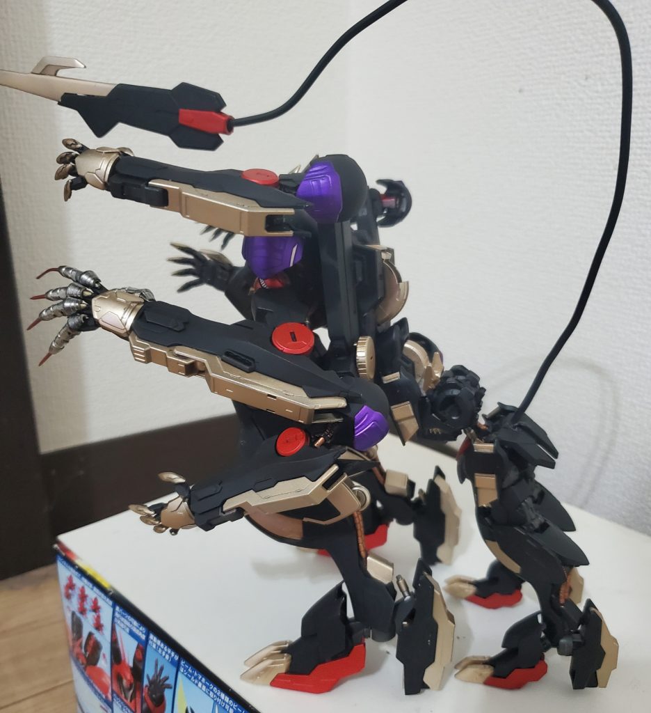 後ろ足をつけてケンタウルス仕様