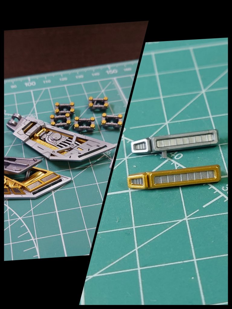 細部の塗り分けを追加