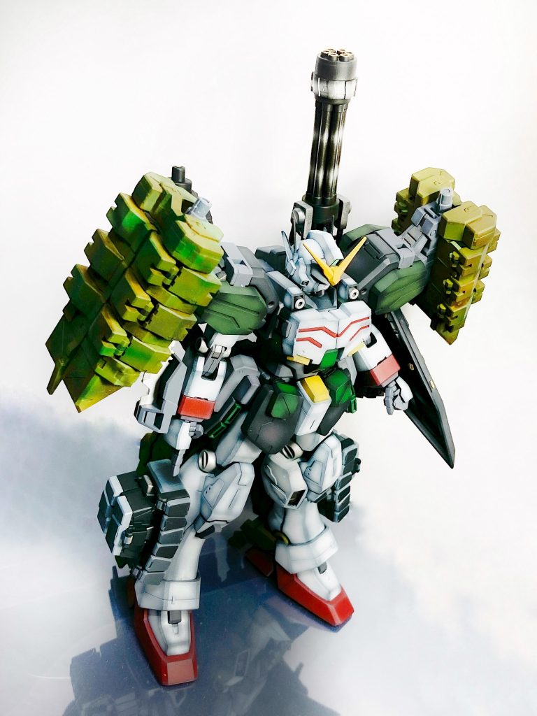 MG 1/100 XXXG-01H ガンダムヘビーアームズ EW (イーゲル装備)–5枚目/制作者：@Nekohige0511