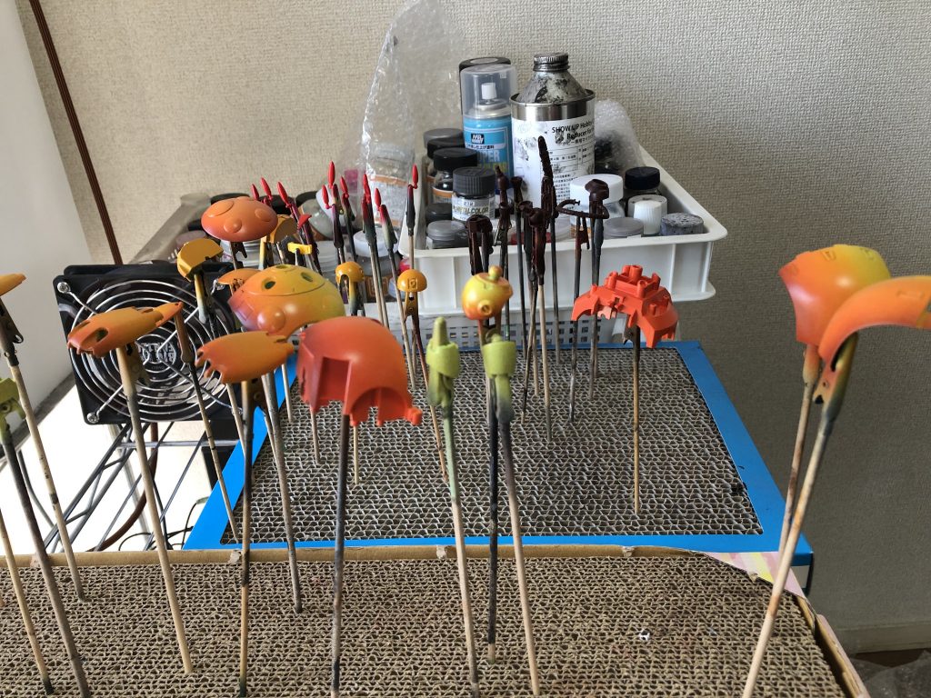 グラデーションは楽しかったです。