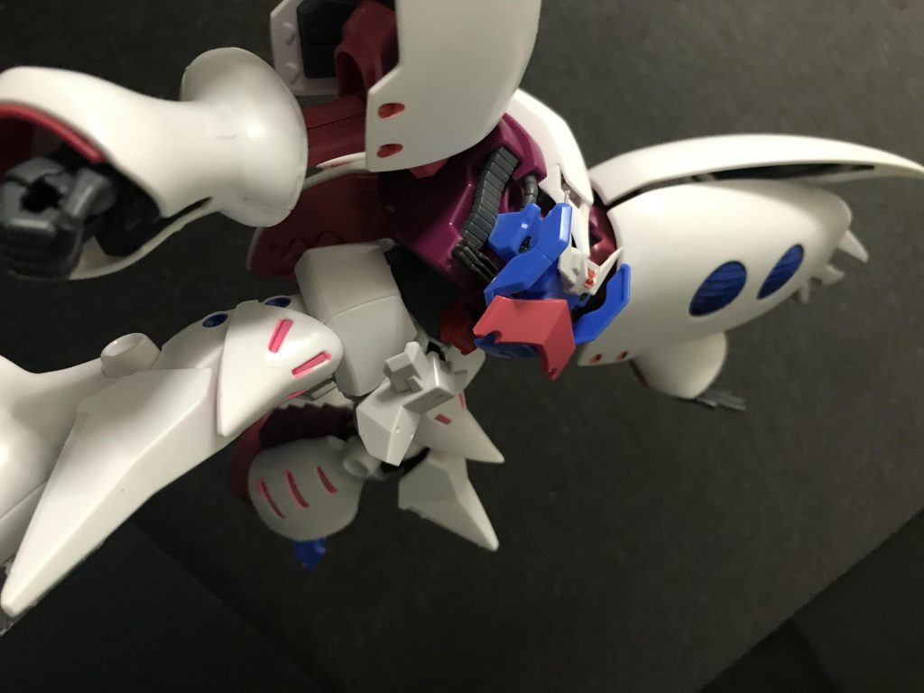 ガンダム顔にしただけのキュベレイさんですアスタロトをミキシングしたみたいな見た目です（そうだからな）