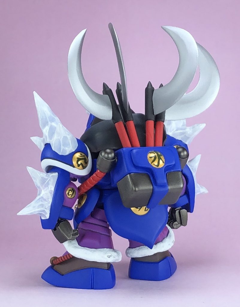 ランドセルはプラ材とエポパテで。