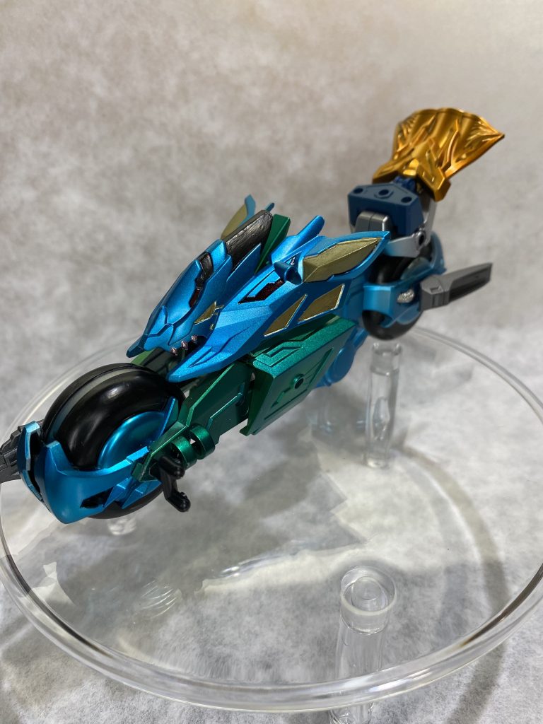 碧竜駆からパーツを横取りしてトリニティバイクとの差別化