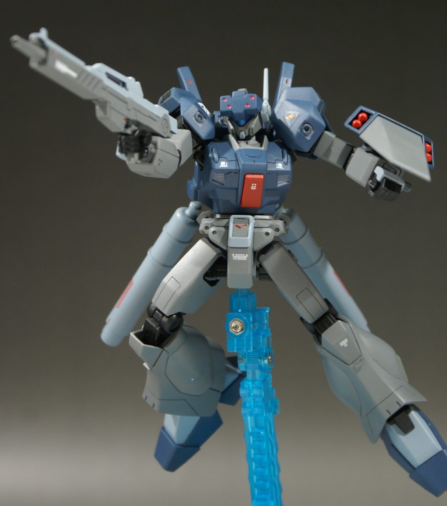 ライフルを構えて