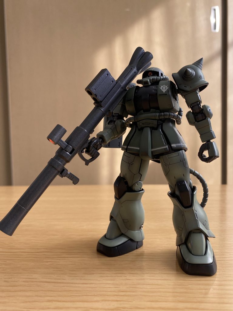 ザクバズーカ。武器類のスコープには全てＨアイズを取り付けています。