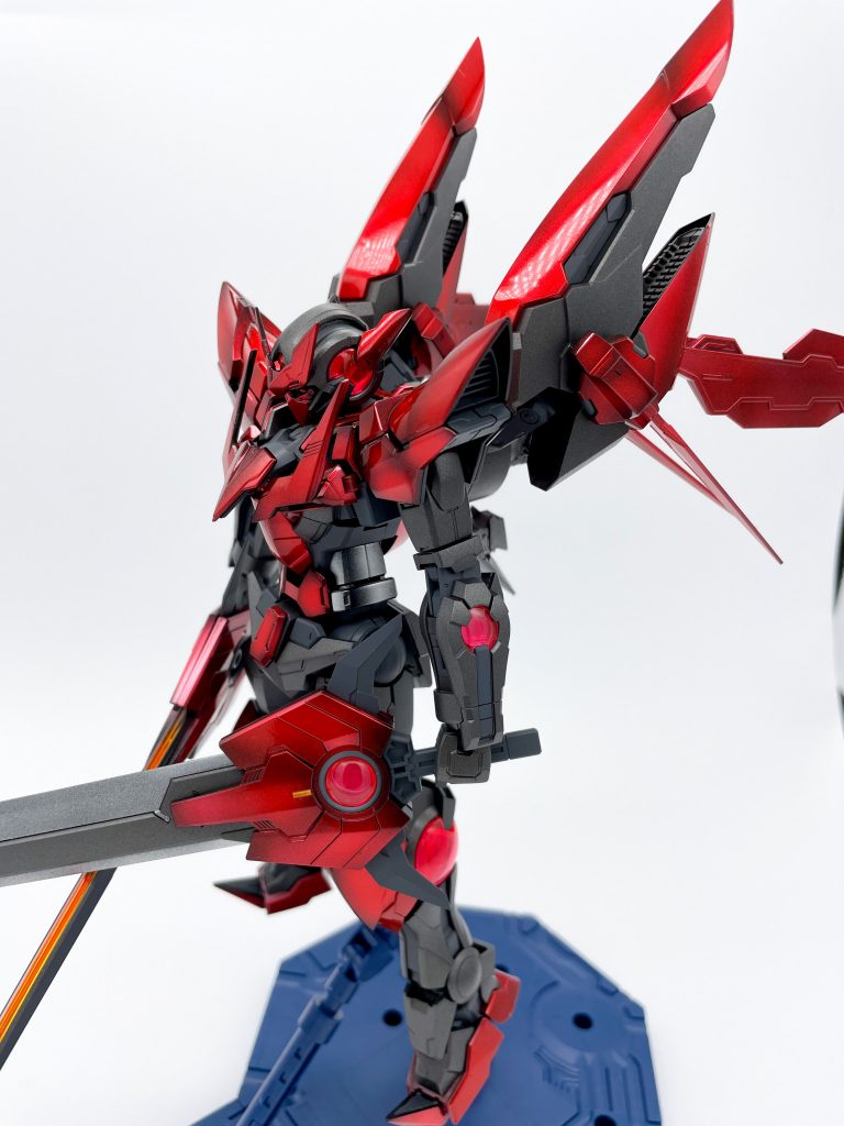 背中のブースターは横より縦の方が個人的には好きです