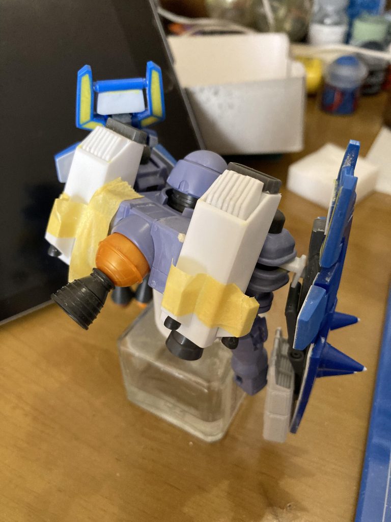 スクラッチで作ったバーニア