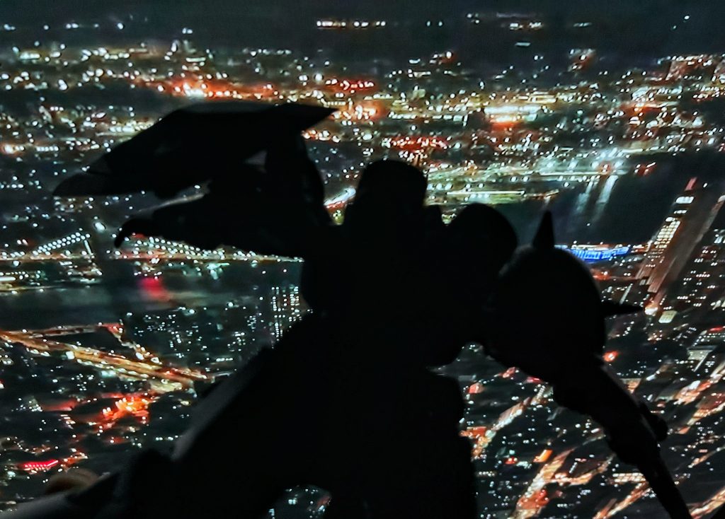 ダバオの夜間降下シーンを再現してみました！