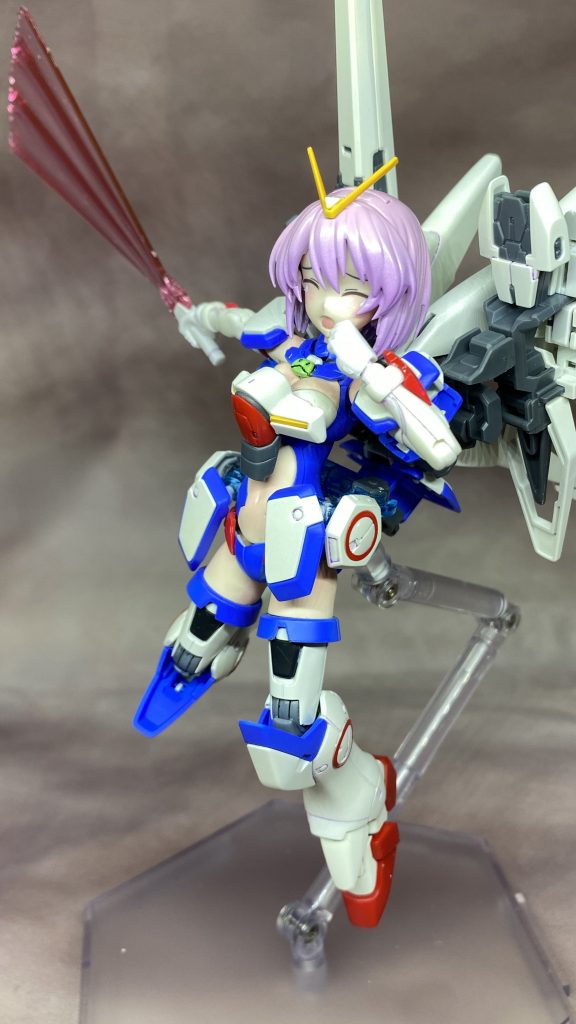 1番好きな表情の泣き顔ですがUVクリアーパテで涙を乗せたのですが髪に隠れて全然視認出来ず…orz