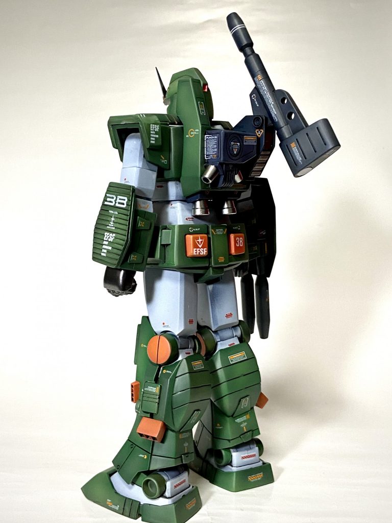 旧キット1／100フルアーマーガンダム–4枚目/制作者：クニ