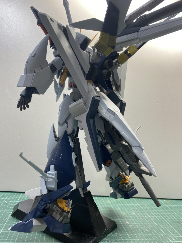 背面だけは特にこだわりってみました。